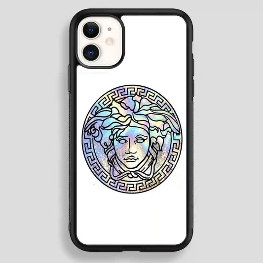 Versace Logo Quotes iPhone 12 Case