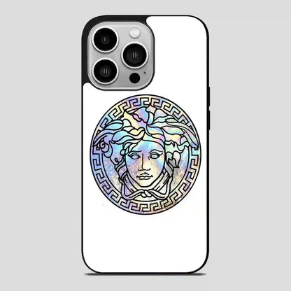 Versace Logo Quotes iPhone 14 Pro Case