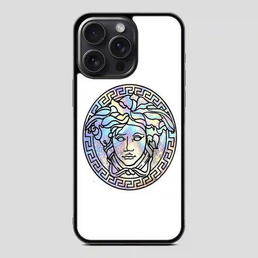 Versace Logo Quotes iPhone 15 Pro Case