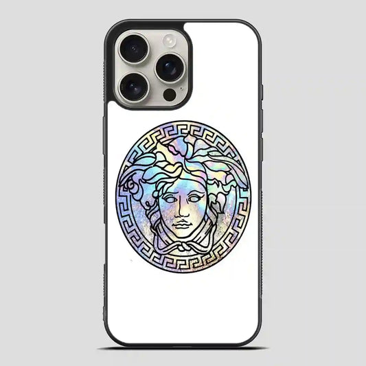 Versace Logo Quotes iPhone 16 Pro Max Case