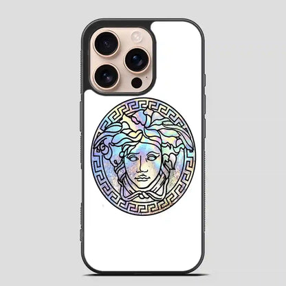 Versace Logo Quotes iPhone 16 Pro Case