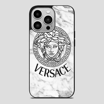 Versace Marble iPhone 14 Pro Case