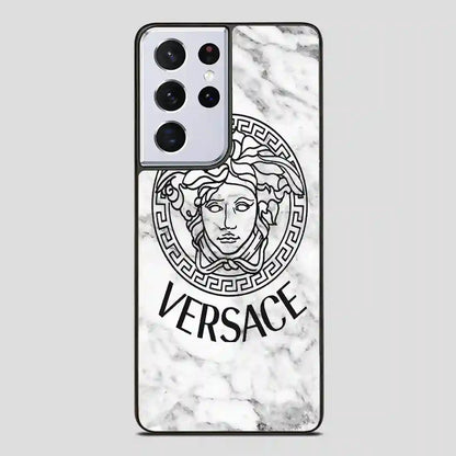 Versace Marble Samsung Galaxy S21 Ultra Case