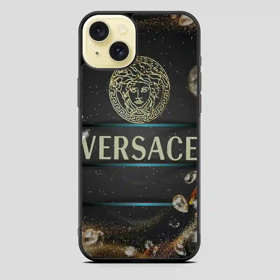 Versace Shelves iPhone 15 Plus Case