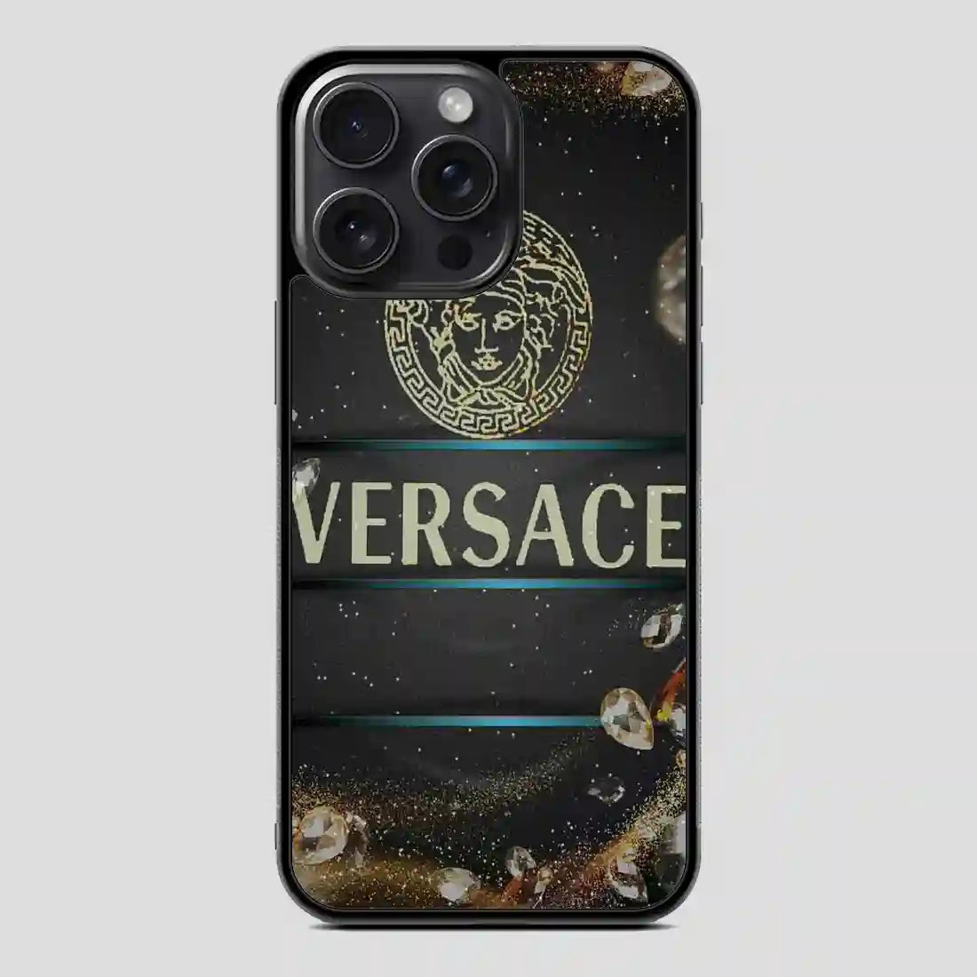 Versace Shelves iPhone 15 Pro Case