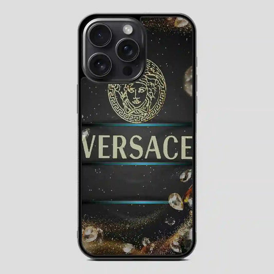 Versace Shelves iPhone 15 Pro Case