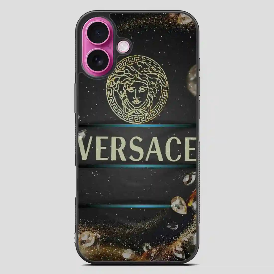 Versace Shelves iPhone 16 Plus Case