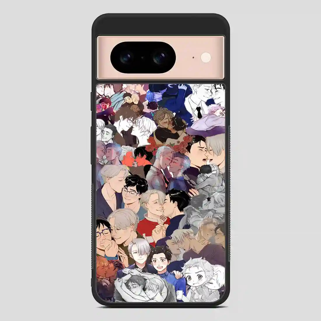 Victuri Collage Yuri On Ice Google Pixel 8 Case