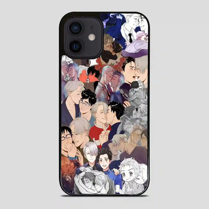 Victuri Collage Yuri On Ice iPhone 12 Mini Case