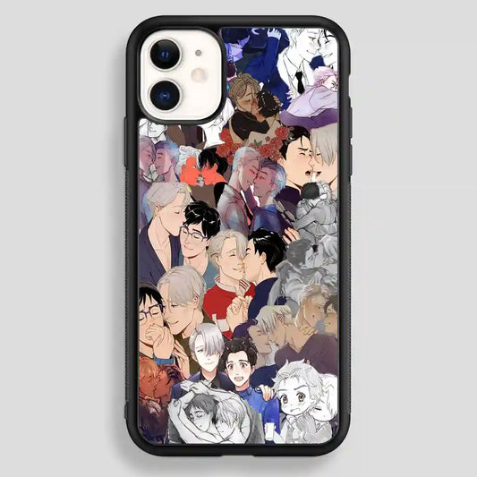 Victuri Collage Yuri On Ice iPhone 12 Case