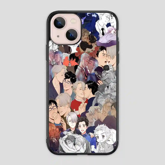 Victuri Collage Yuri On Ice iPhone 13 Mini Case