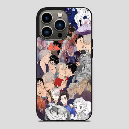 Victuri Collage Yuri On Ice iPhone 13 Pro Case