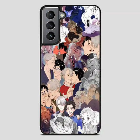 Victuri Collage Yuri On Ice Samsung Galaxy S21 FE Case