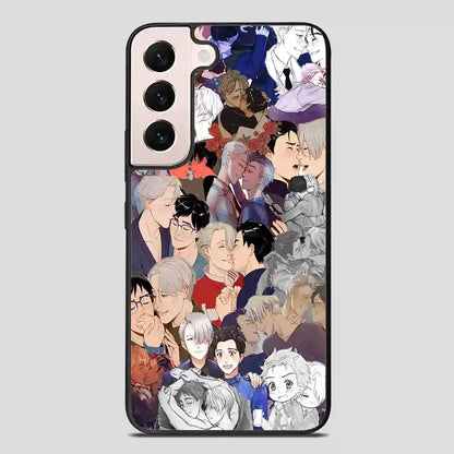 Victuri Collage Yuri On Ice Samsung Galaxy S22 FE Case