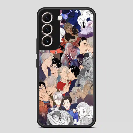 Victuri Collage Yuri On Ice Samsung Galaxy S22 Case