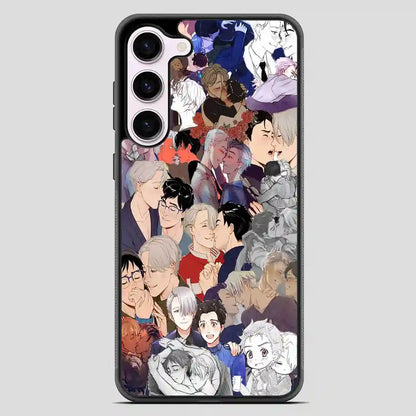 Victuri Collage Yuri On Ice Samsung Galaxy S23 Case