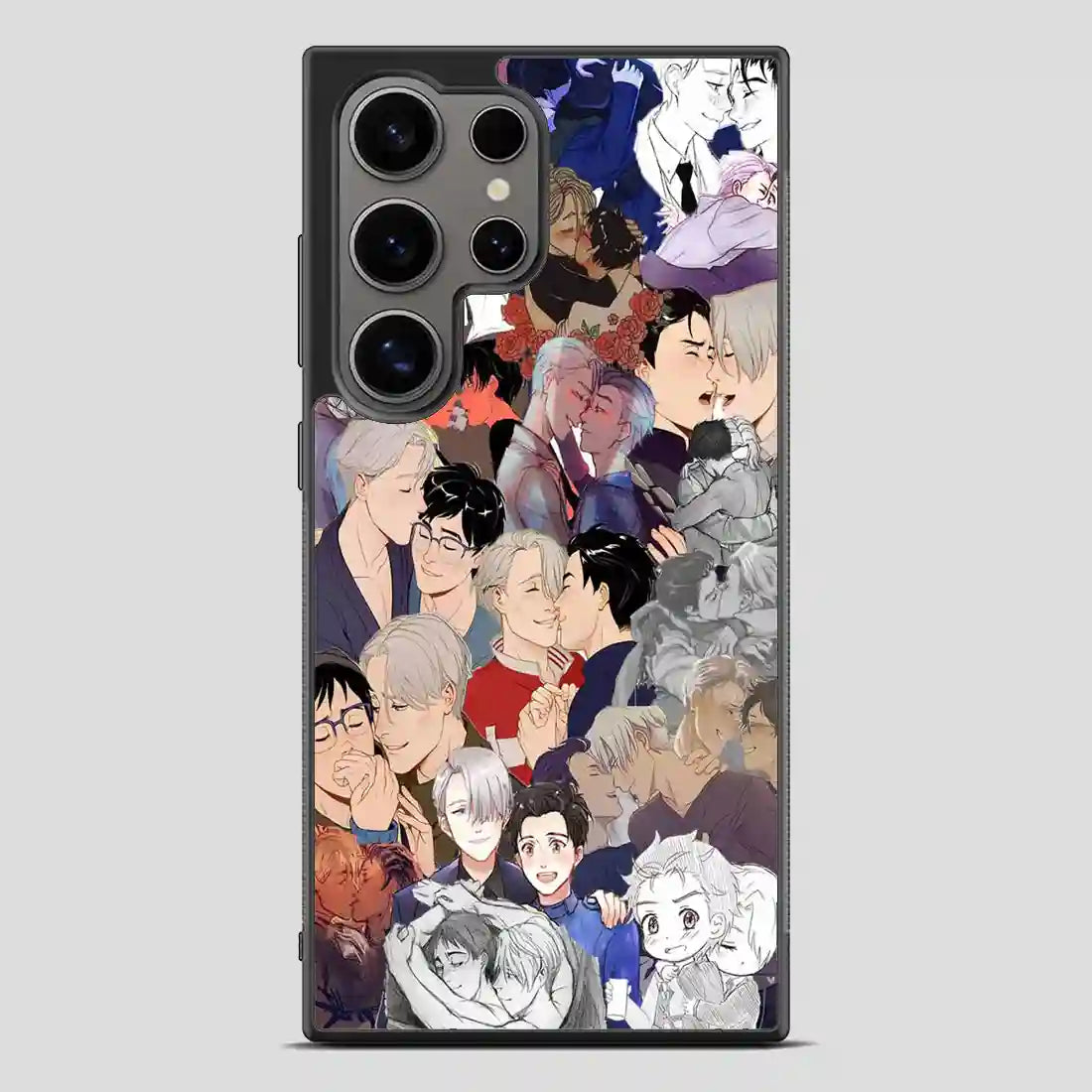 Victuri Collage Yuri On Ice Samsung Galaxy S24 Ultra Case