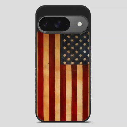 Vintage American Flag Google Pixel 9 Case