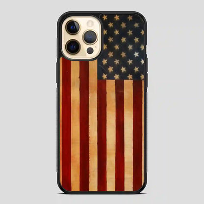 Vintage American Flag iPhone 11 Pro Case