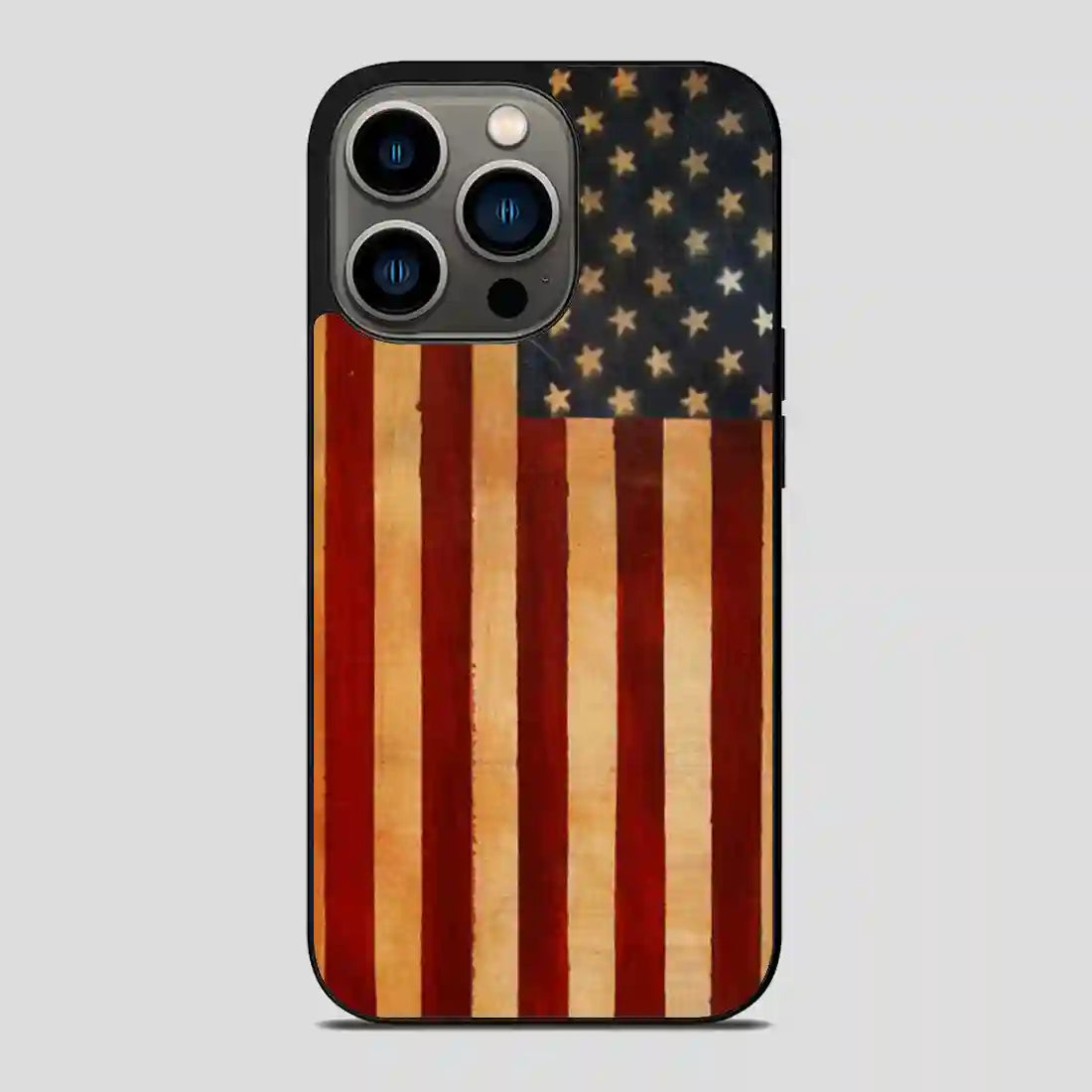 Vintage American Flag iPhone 13 Pro Case