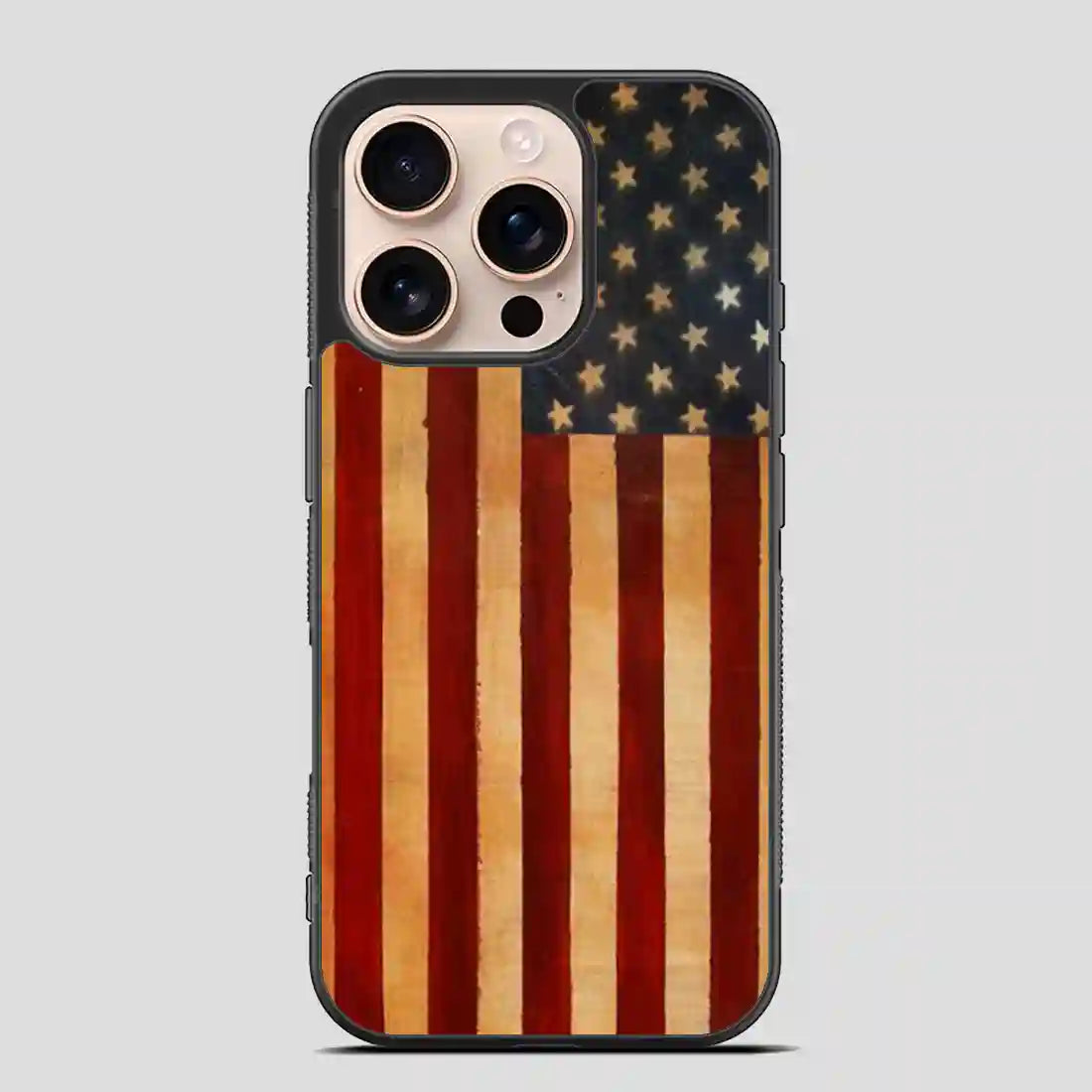 Vintage American Flag iPhone 16 Pro Case