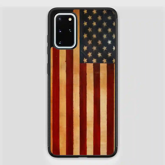 Vintage American Flag Samsung Galaxy S20 FE Case