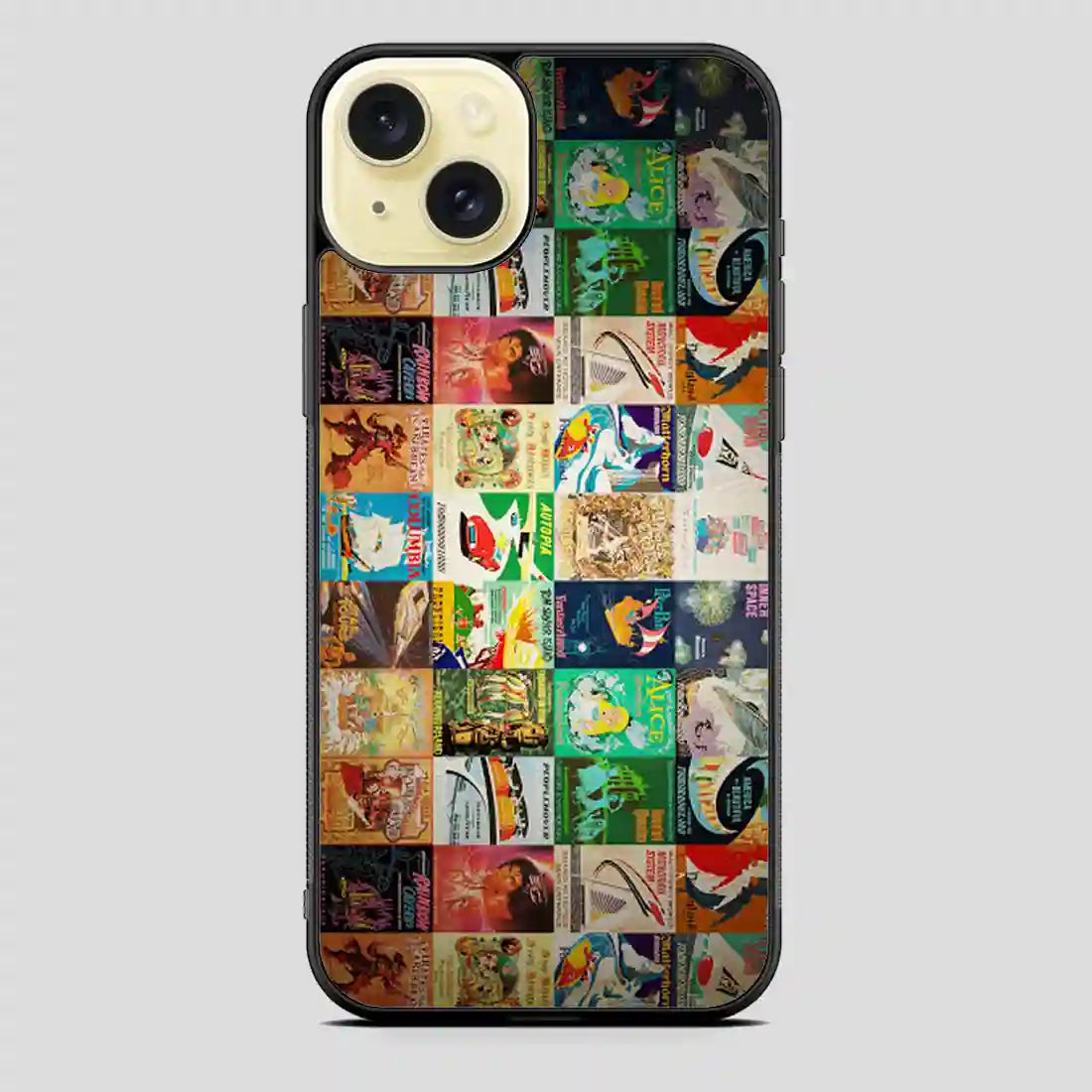 Vintage Disney Posters iPhone 15 Plus Case