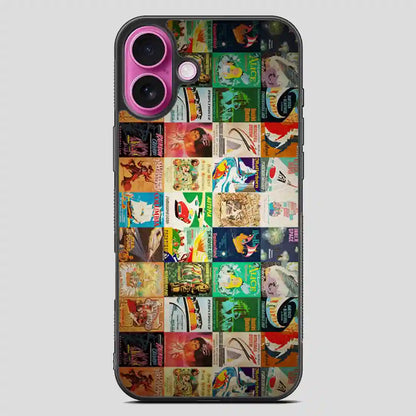 Vintage Disney Posters iPhone 16 Plus Case