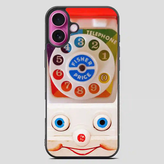 Vintage Fisher Price Kids Toy iPhone 16 Plus Case