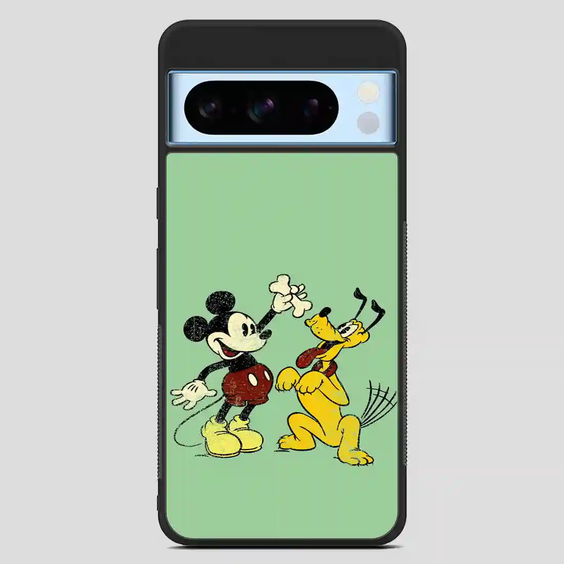 Vintage Mickey Mouse And Pluto Poster Google Pixel 8 Pro Case