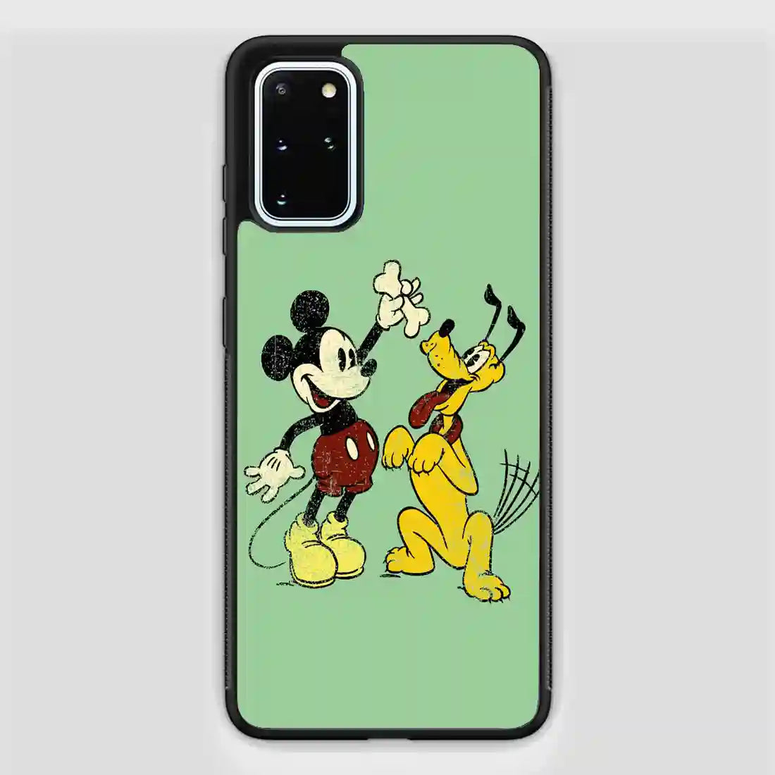 Vintage Mickey Mouse And Pluto Poster Samsung Galaxy S20 FE Case