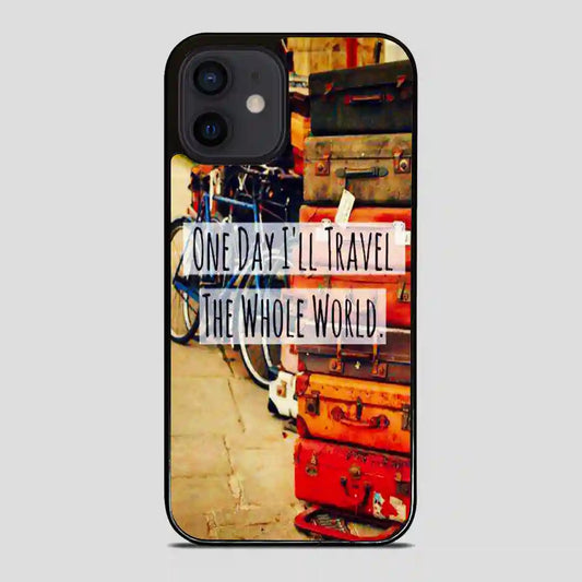 Vintage Travel Quote iPhone 12 Mini Case