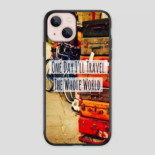 Vintage Travel Quote iPhone 13 Mini Case