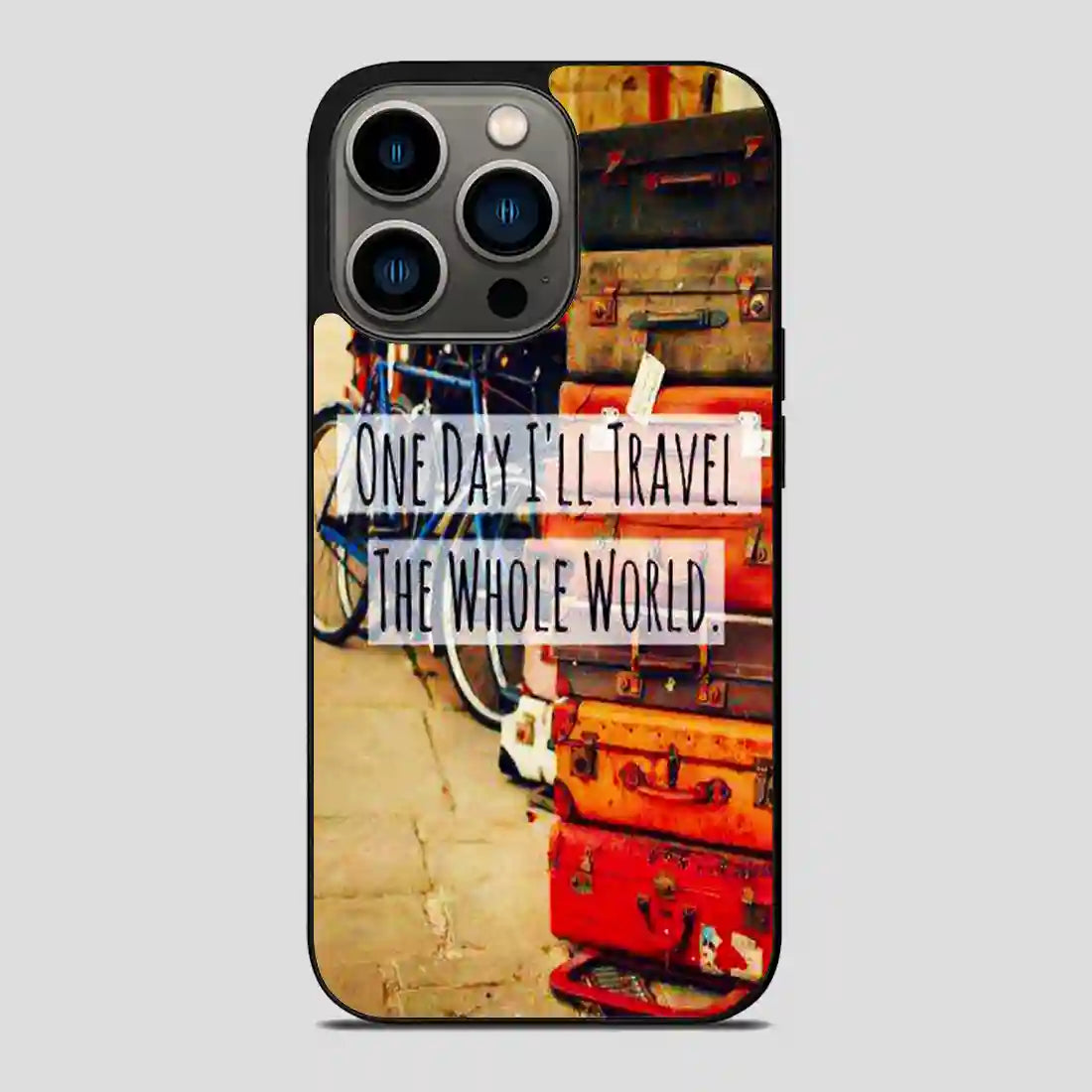 Vintage Travel Quote iPhone 13 Pro Case