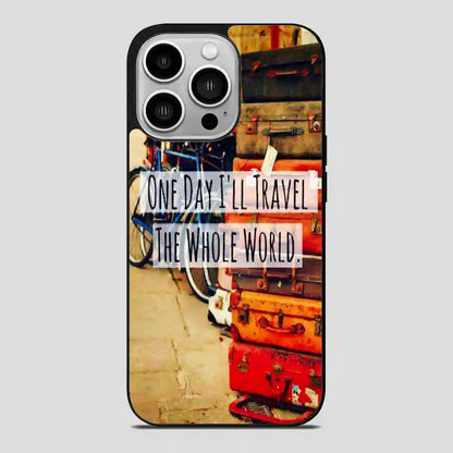 Vintage Travel Quote iPhone 14 Pro Case