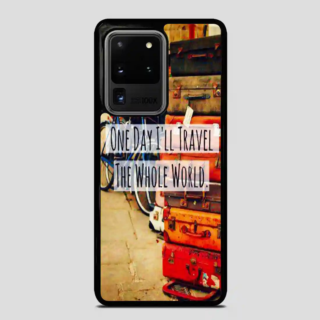 Vintage Travel Quote Samsung Galaxy S20 Ultra Case