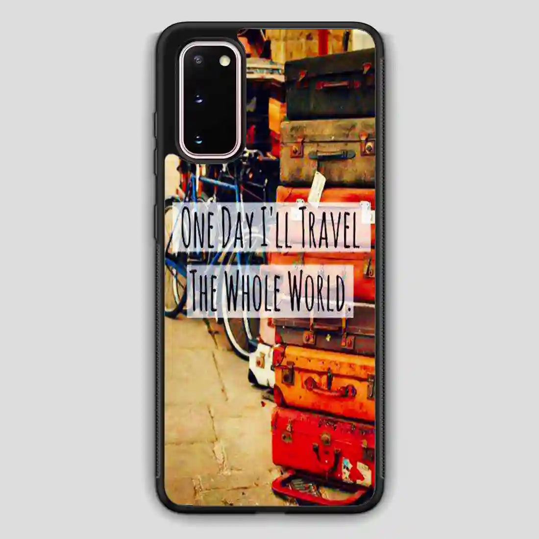 Vintage Travel Quote Samsung Galaxy S20 Case