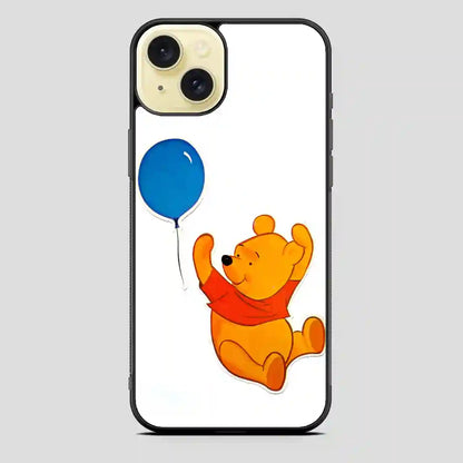 Vintage Winnie The Pooh Balloon iPhone 15 Plus Case