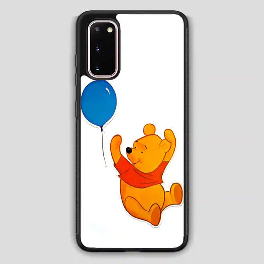 Vintage Winnie The Pooh Balloon Samsung Galaxy S20 Case