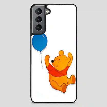 Vintage Winnie The Pooh Balloon Samsung Galaxy S21 FE Case