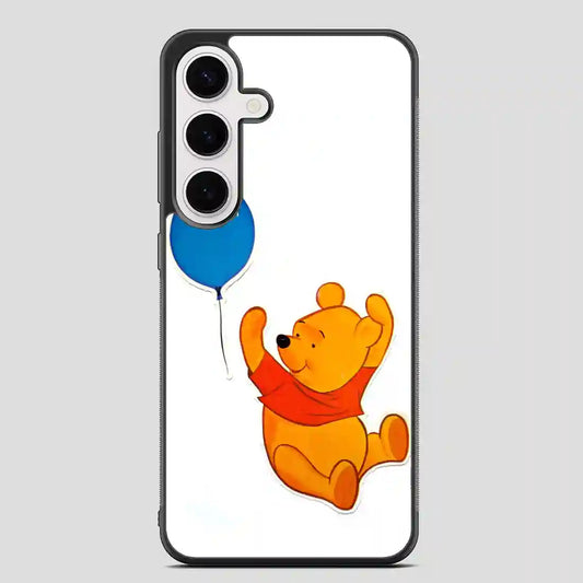 Vintage Winnie The Pooh Balloon Samsung Galaxy S24 Plus Case