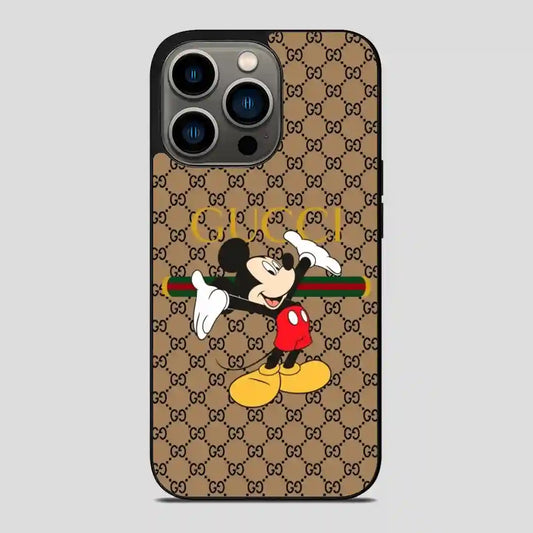 Wallpaper Gucci Micky iPhone 13 Pro Case