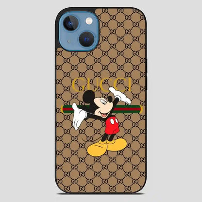 Wallpaper Gucci Micky iPhone 13 Case