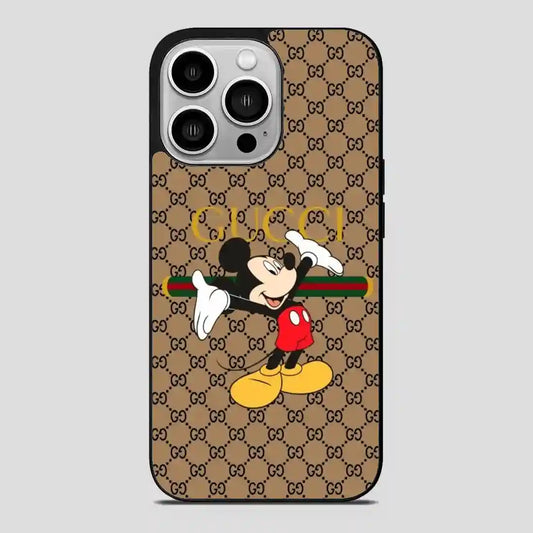 Wallpaper Gucci Micky iPhone 14 Pro Case