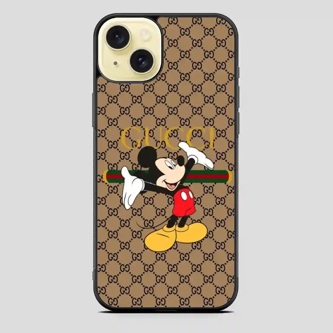 Wallpaper Gucci Micky iPhone 15 Plus Case