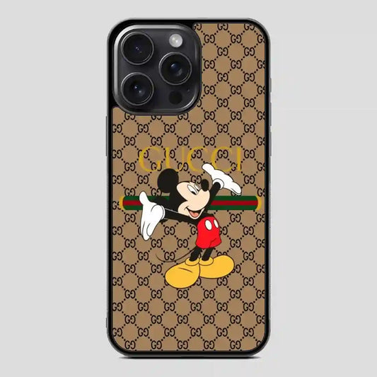 Wallpaper Gucci Micky iPhone 15 Pro Case