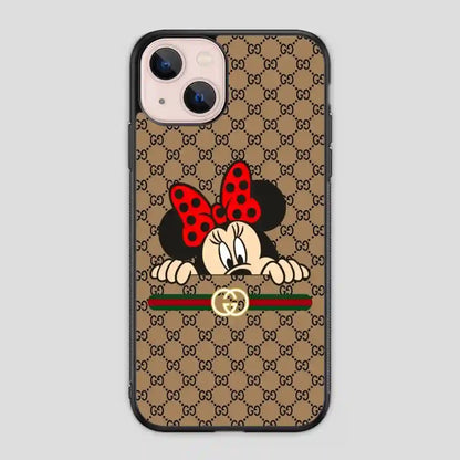 Wallpaper Gucci Minnie Mouse iPhone 13 Mini Case