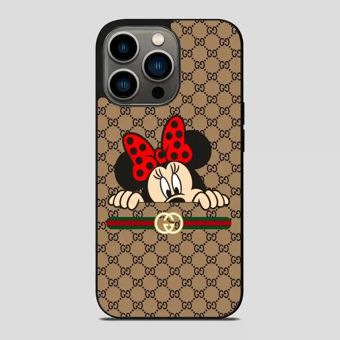 Wallpaper Gucci Minnie Mouse iPhone 13 Pro Case