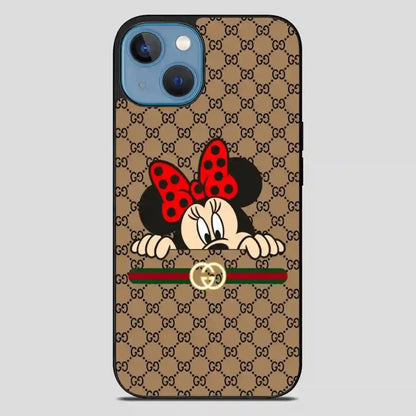 Wallpaper Gucci Minnie Mouse iPhone 13 Case