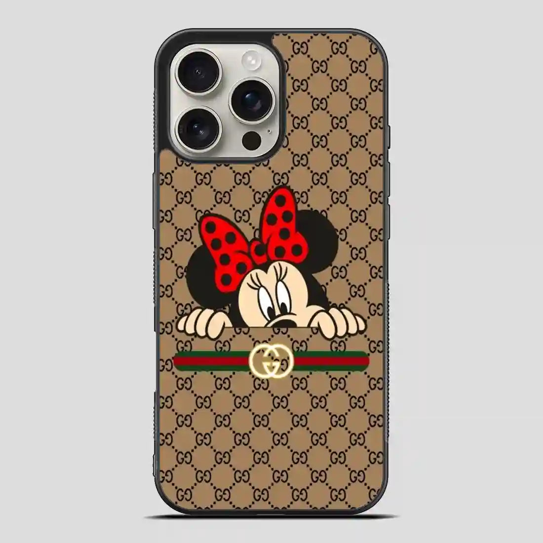 Wallpaper Gucci Minnie Mouse iPhone 16 Pro Max Case